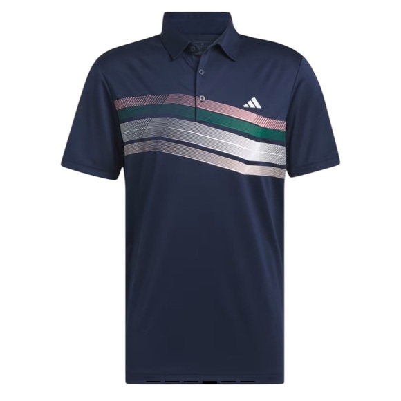 ADIDAS MENS CORE CHEST STRIPE POLO SHIRT SIZE MEDIUM‎ NWT - Picture 1 of 3